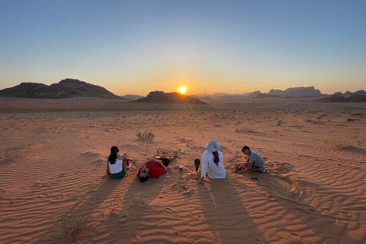 Full-Day Wadi Rum Jeep Tour: Red Dunes, Lawrence's Spring & Traditional Bedouin Lunch