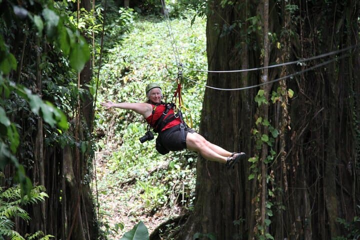 Morne Coubaril Zipline: Zip Under Petit Piton with Soufrière Sea Views photo 5