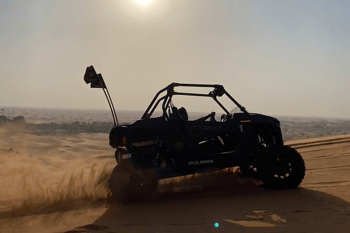 Dubai Red Dunes Buggy Adventure — Private 2‑Seat Polaris Ride photo 2