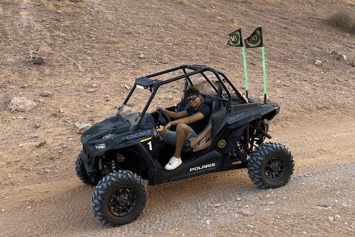 Dubai Red Dunes Buggy Adventure — Private 2‑Seat Polaris Ride photo 3