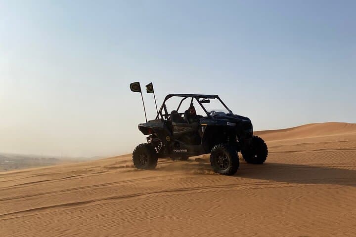 Dubai Red Dunes Buggy Adventure — Private 2‑Seat Polaris Ride photo 4