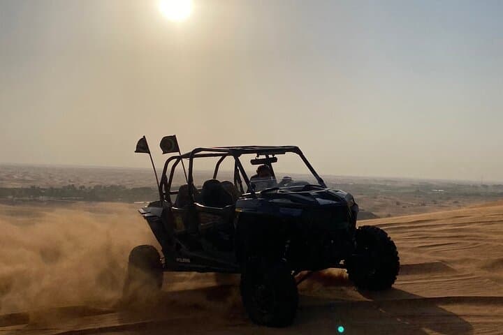 Dubai Red Dunes Buggy Adventure — Private 2‑Seat Polaris Ride photo 6