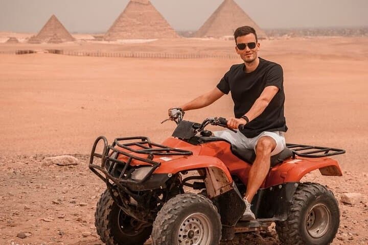 ATV Quad Bike Tour Around the Giza Pyramids — Desert Ride with Pyramid Views photo 3