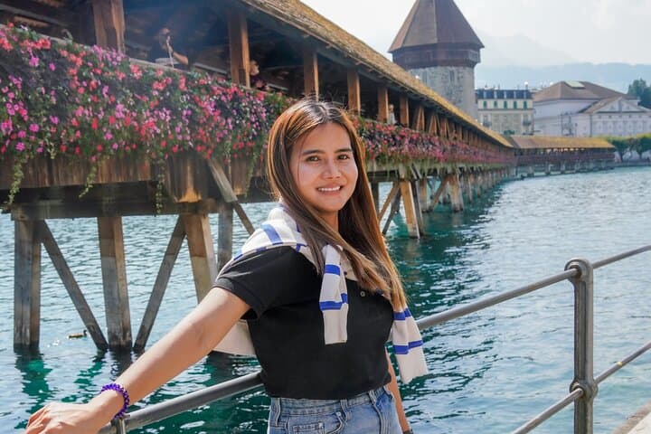 Private Half-Day Lucerne Walking Tour & Photoshoot — Chapel Bridge to Musegg Wall