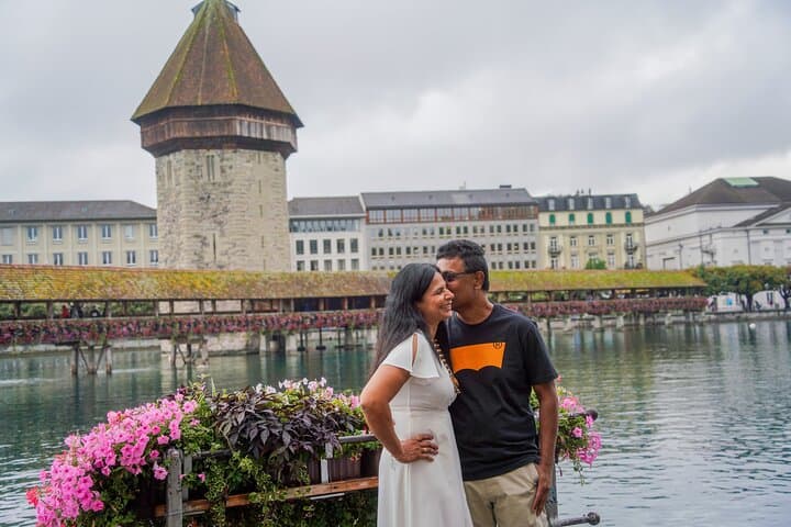 Private Half-Day Lucerne Walking Tour & Photoshoot — Chapel Bridge to Musegg Wall photo 4