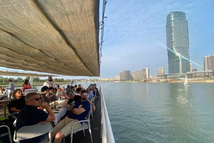 Belgrade Sunset River Cruise: Sava & Danube Evening Tour with Guide