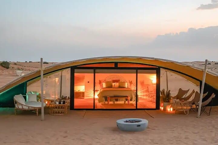 Dubai Desert Nest Glamping: Private 2-Day Luxury Camp Under the Stars photo 3