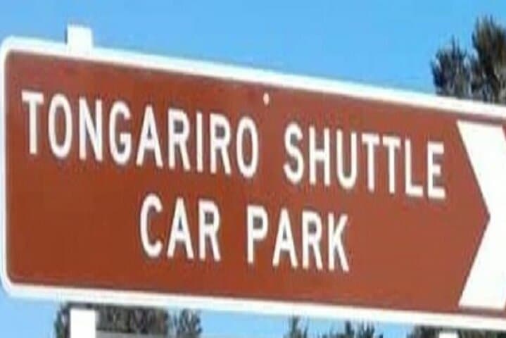 Tongariro Crossing Shuttle & Secure Parking from Turangi — One-Way Transfer to Mangatepopo