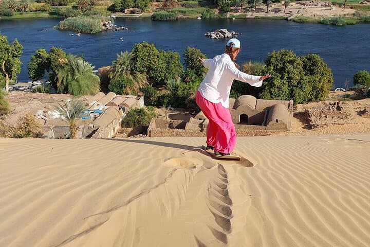 Sandboarding in Aswan: 2-Hour Desert Dune Adventure Overlooking the Nile photo 2