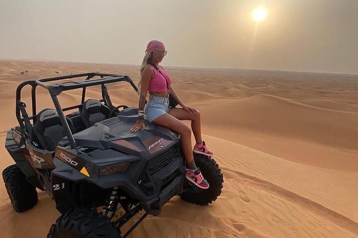 Dubai Red-Dune Safari: Dune-Buggy Thrill, Camel Ride & Bedouin-Style BBQ photo 2