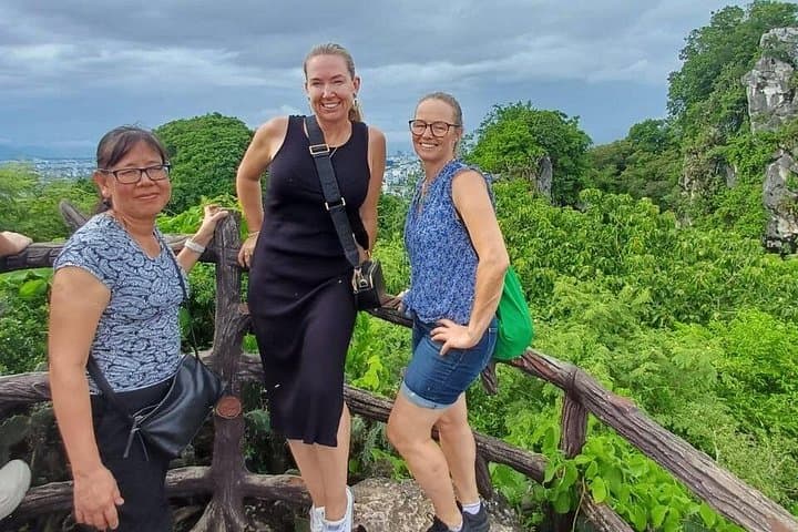 Marble Mountains & Coconut Village Day Tour — Am Phu Cave & Basket Boat Experience photo 1
