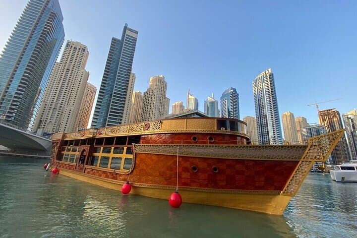 Ocean Empress Dhow Cruise: Dubai Marina Night Dinner & Tanura Show