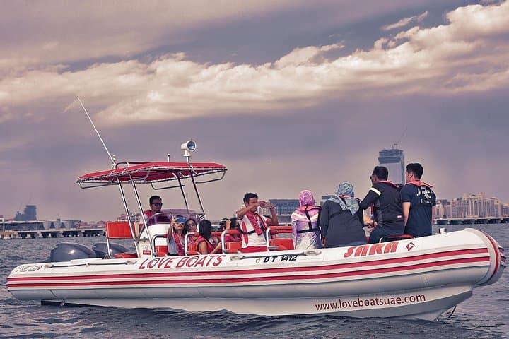 Dubai Marina Speed-Boat Sightseeing: 90-Minute Love Boats Cruise photo 4
