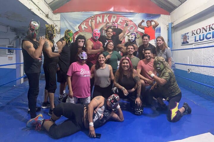 Train and Cheer at Arena Mexico: Lucha Libre Training, Lunch, and Live Show