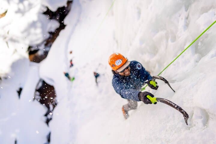 Half-Day Ice Climbing in Telluride: Learn to Climb Frozen Waterfalls with AMGA Guides