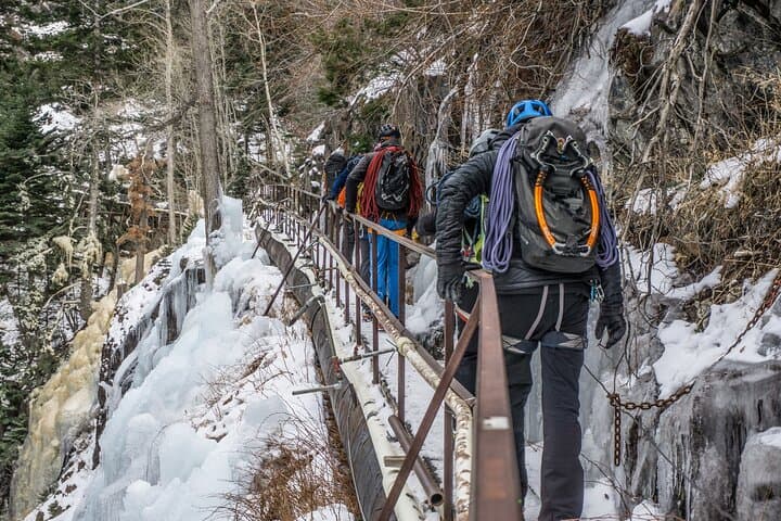 Half-Day Ice Climbing at Ouray Ice Park, Colorado with AMGA Guides photo 3