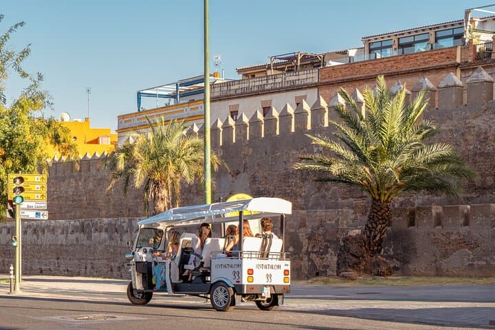 Private Eco Tuk Tuk Welcome Tour of Seville — Plaza de España & Triana Highlights photo 6