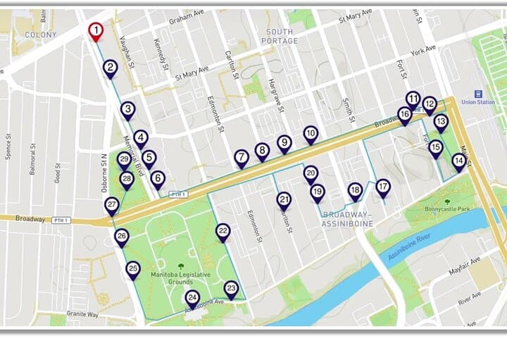 Winnipeg's Broadway & Memorial: Wealthy Beginnings Audio Walking Tour photo 3