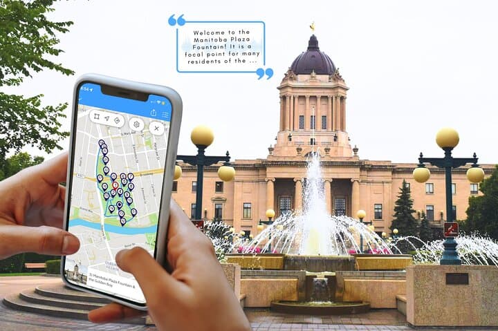Manitoba Legislative Grounds Smartphone Audio Tour — Self-Guided Walking Experience in Winnipeg