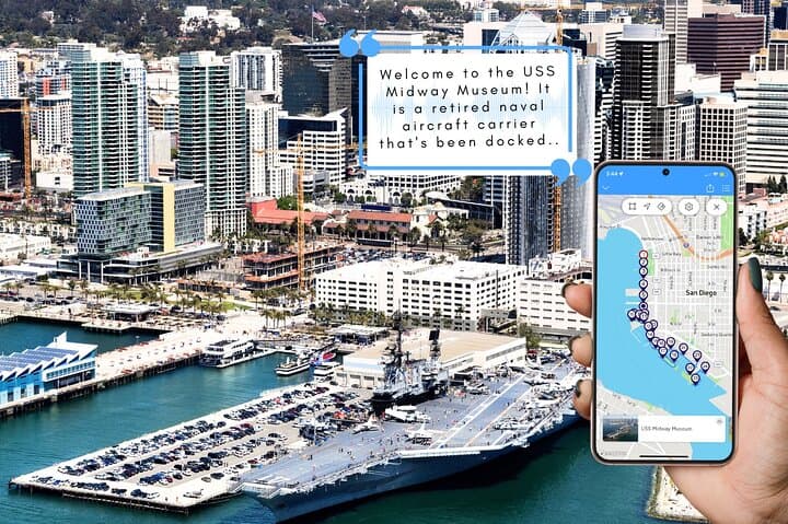 San Diego Harbor Embarcadero Audio Walking Tour — USS Midway, Seaport Village & Waterfront Highlights photo 2