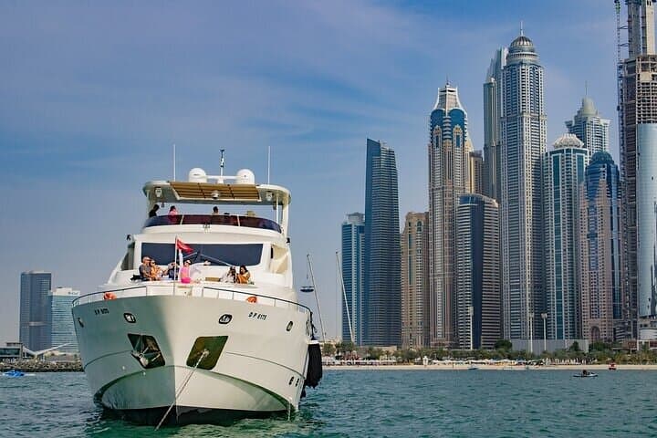 Dubai Marina Luxury Yacht Cruise — 5-Hour Shared Yacht with Breakfast or BBQ photo 3