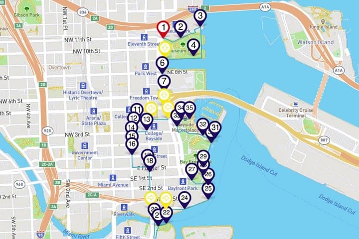 Downtown Miami Walking Tour — Self-Guided Smartphone Audio Tour Along the Miami River photo 3