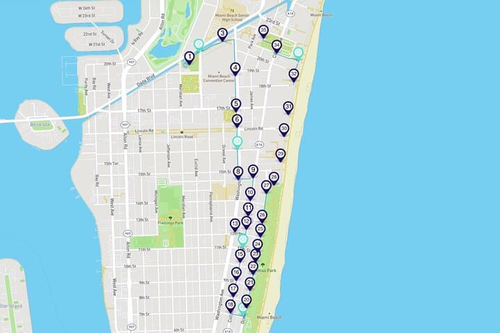 Self-Guided Miami Beach Audio Walking Tour: Art Deco, Ocean Drive & Garden Trails photo 3