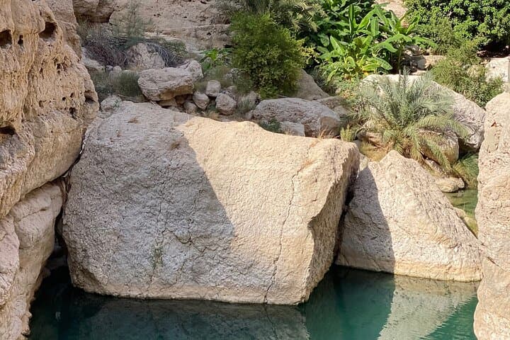 Private Wadi Shab Day Trip: Swim the Cave Waterfall and Visit Bimmah Sinkhole photo 4