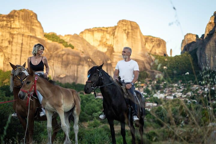 Meteora Sunset Horseback Ride: 1-Hour Panoramic Horse Tour photo 2