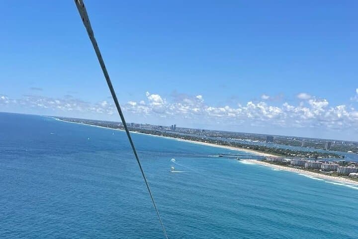Parasailing Over West Palm Beach: Singer Island Boat Flight photo 2