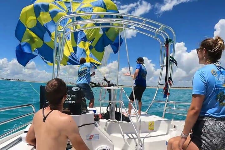 Parasailing Over West Palm Beach: Singer Island Boat Flight photo 3