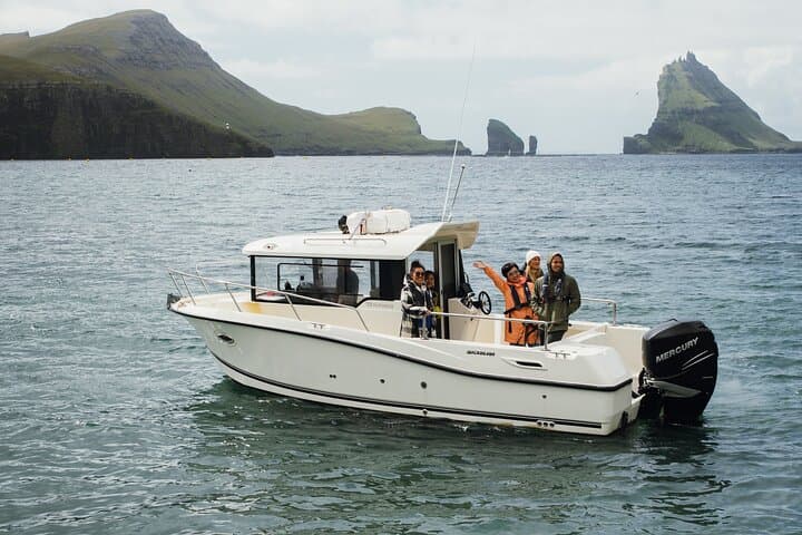 Drangarnir Sea Stacks & Múlafossur Boat Tour from Sørvágur photo 6