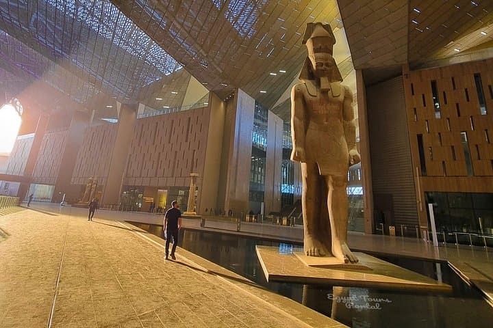 Grand Egyptian Museum and Great Pyramid Private Day Tour — Cairo's Ancient Wonders photo 1