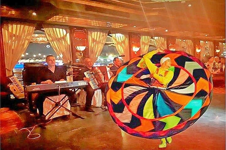 Nile Dinner Cruise in Cairo with Belly Dancer & Tanoura Show photo 2
