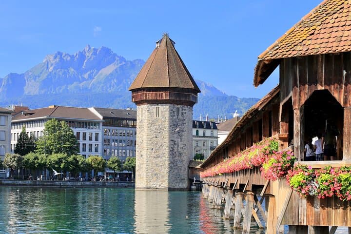 Private Lucerne Day Trip from Zurich — Chapel Bridge, Lion Monument & Lake Lucerne Views photo 1