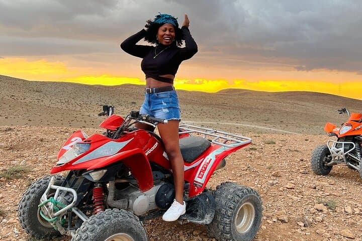Marrakech to Agafay: Quad Bike Adventure and Starlit Dinner Show