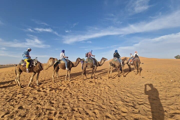Fes to Merzouga: 2-Day Shared Desert Tour & Overnight at Erg Chebbi