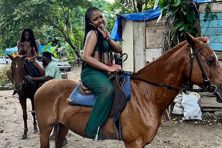 Horseback Riding in Jamaica: Beach & River Tours from Montego Bay photo 3