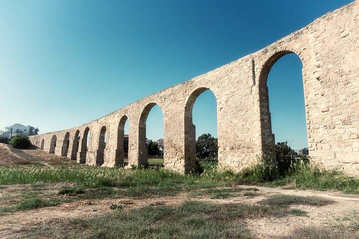 Larnaca's Splendors: Private Full-Day Tour of Aqueducts, Salt Lake & Hala Sultan photo 1