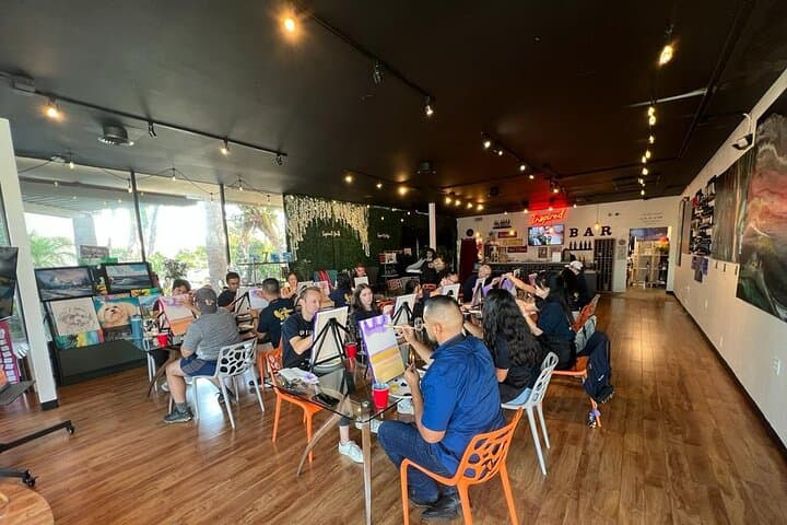 Paint-and-Wine Night in Costa Mesa: Premier Guided Art Experience photo 5