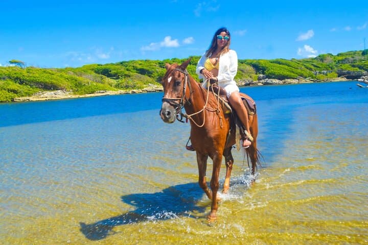 Beach and Countryside Horseback Ride in Punta Cana — Macao Beach Tour