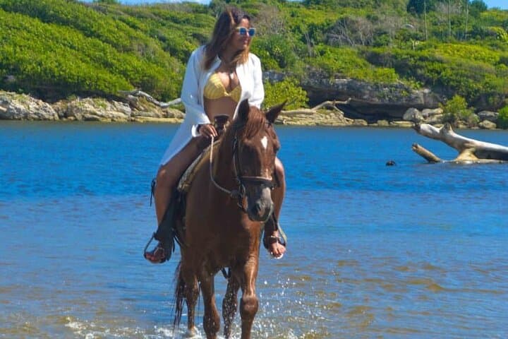 Beach and Countryside Horseback Ride in Punta Cana — Macao Beach Tour photo 5