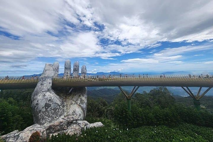 Golden Bridge & Lady Buddha: Ba Na Hills Early-Start Cable Car Tour from Da Nang photo 1
