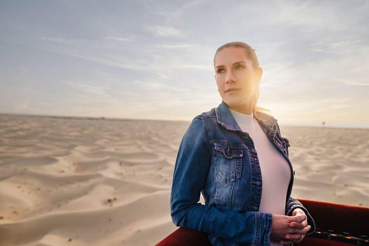 Dubai Sunrise Hot Air Balloon & Vintage Land Rover Desert Experience photo 3
