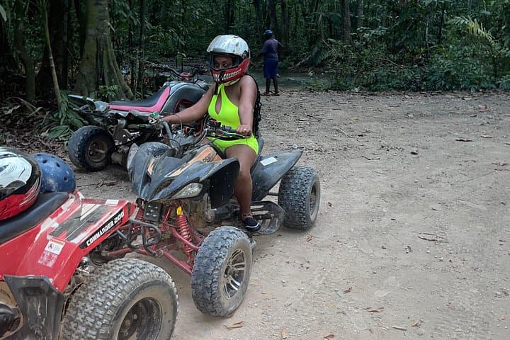 Montego Bay ATV Jungle Ride and Rick's Cafe Sunset with Souvenir Shopping