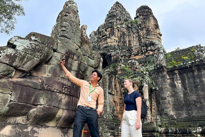 Sunrise at Angkor Wat and Kulen Waterfall: 2-Day Guided Tour with Picnic photo 4