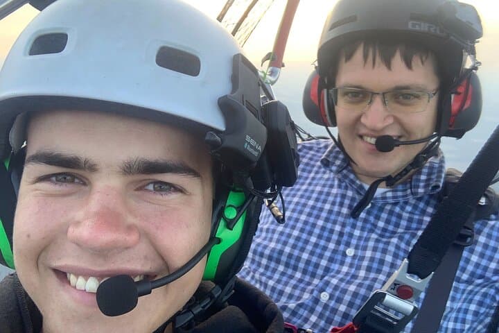 Tandem Powered Paraglider Flight over Delaware — Intro Lesson & Scenic Air Tour photo 2