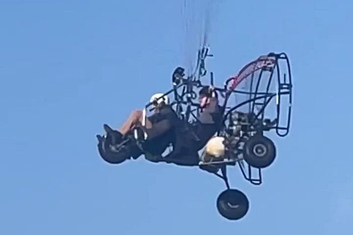Tandem Powered Paraglider Flight over Delaware — Intro Lesson & Scenic Air Tour photo 6