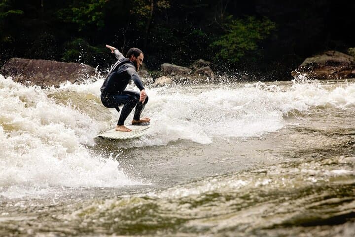 Eisbach River Wave Surfing in Munich: City-Center River Surf Experience photo 2