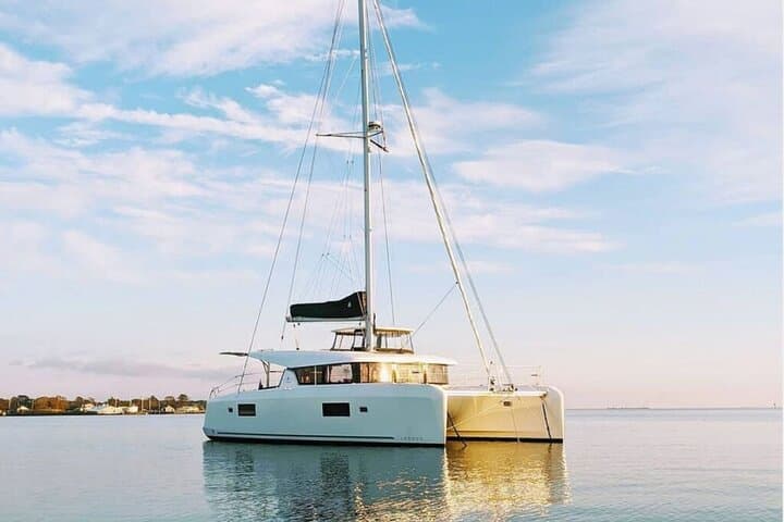 Private Catamaran to Ile aux Cerfs: Full-Day Cruise, BBQ & Waterfalls